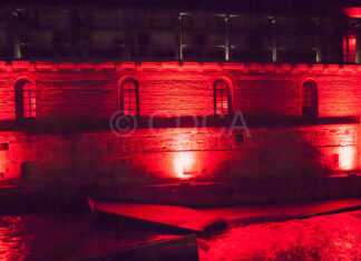 Hildesheim Light of Night 2020 Bischofsmuehle 1